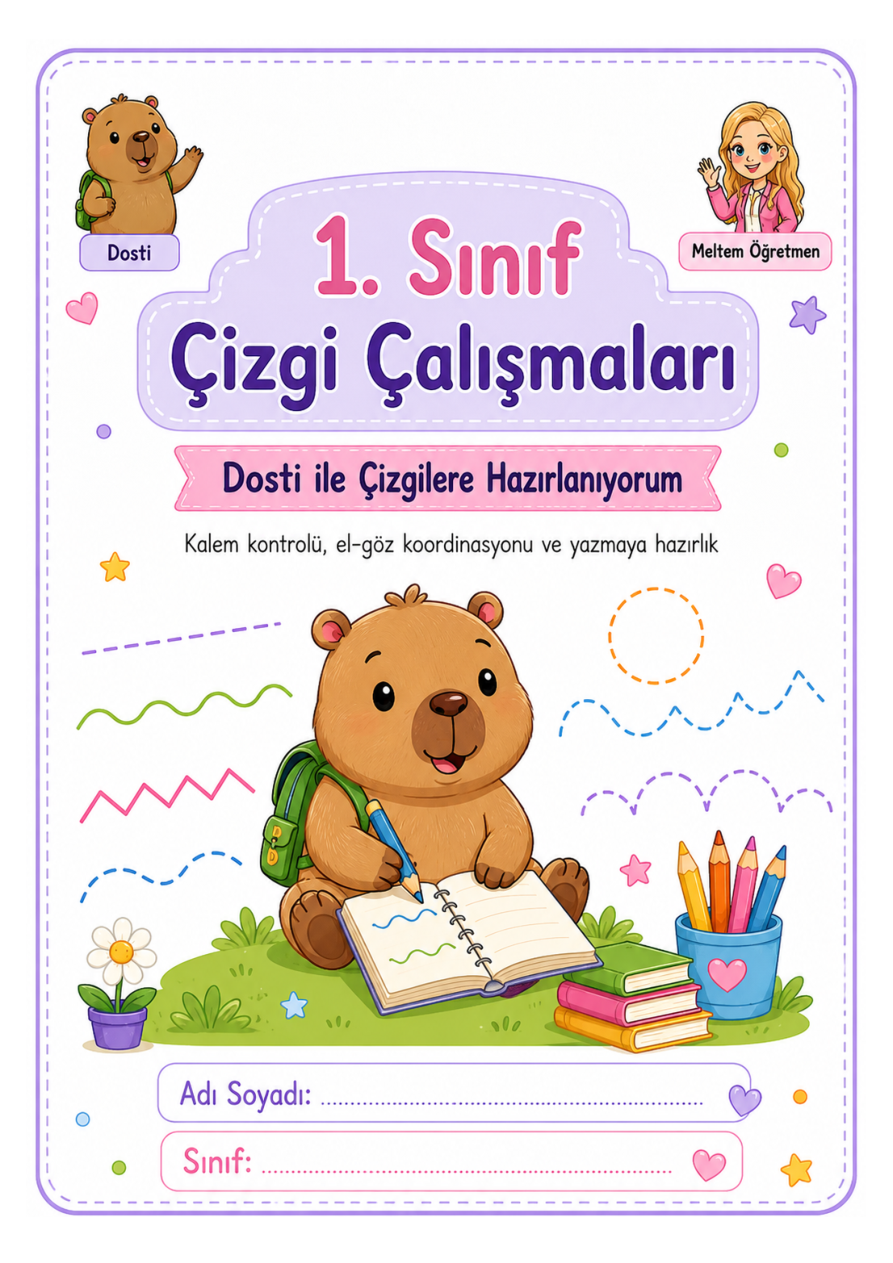 Çizgi çalışmaları sayfa 1